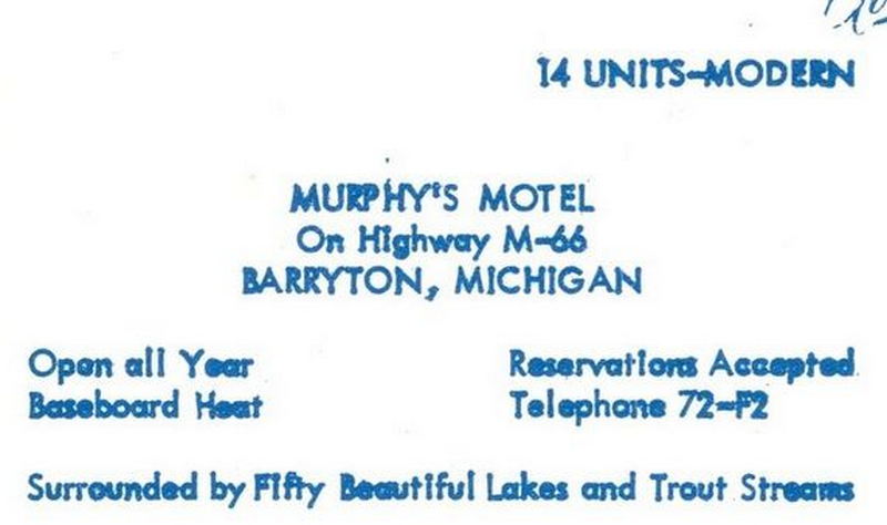 Murphys Motel - Vintage Postcard